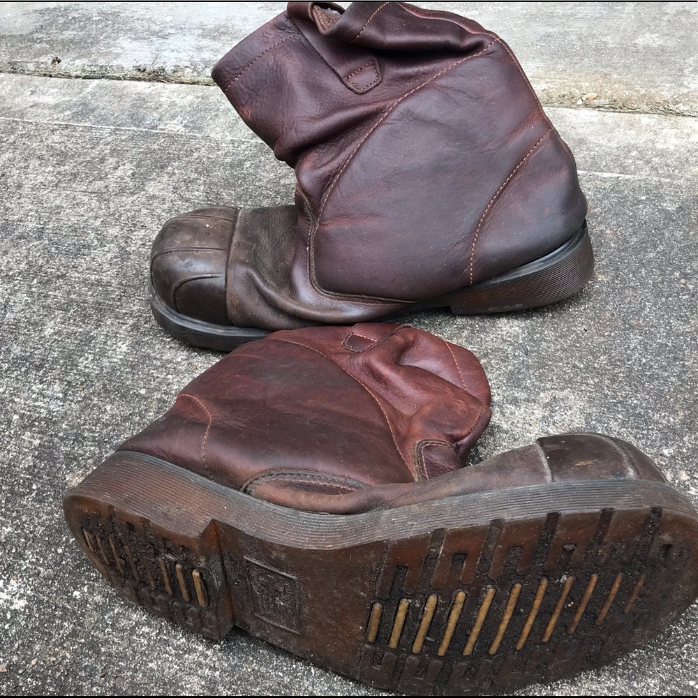 Dr marten’s steel toe boots